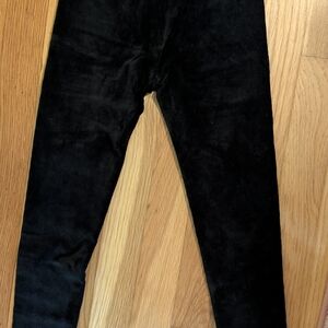 NWOT Hanna Andersson Charcoal Velvet Pants